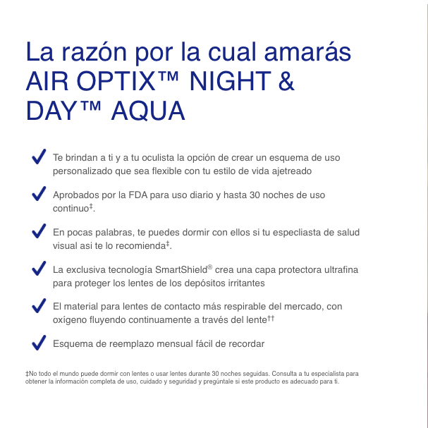 AIR OPTIX™ NIGHT & DAY™ AQUA